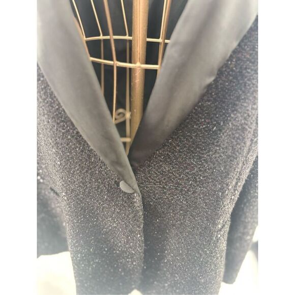 Calvin Klein Black Sequin Blazer Women’s Plus Size 24W Jacket - Picture 12 of 14